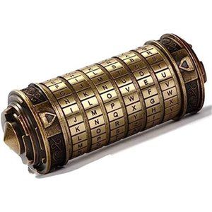 Cryptex Da Vinci Code Mini Cryptex Lock Puzzle Boxes with Hidden Compartments